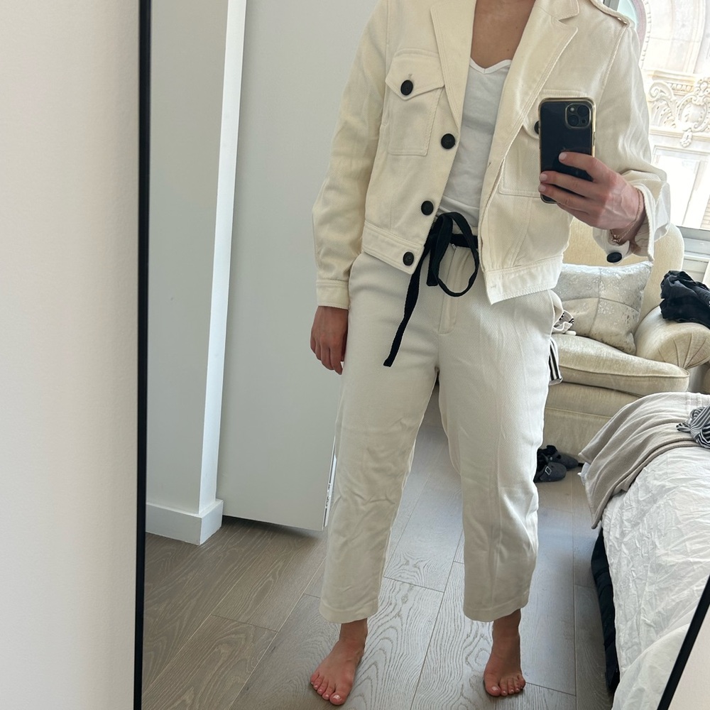 Claudie Pierlot White suit